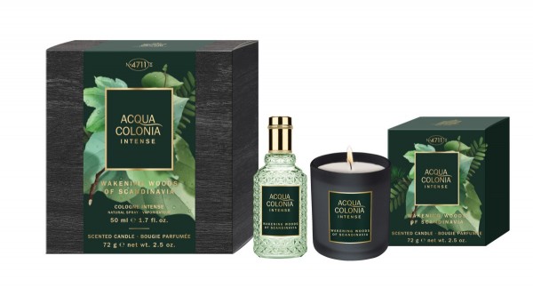 4711 Acqua Colonia Wakening Woods Of Scandinavia Intense Eau de Cologne Set Geschenkpackung