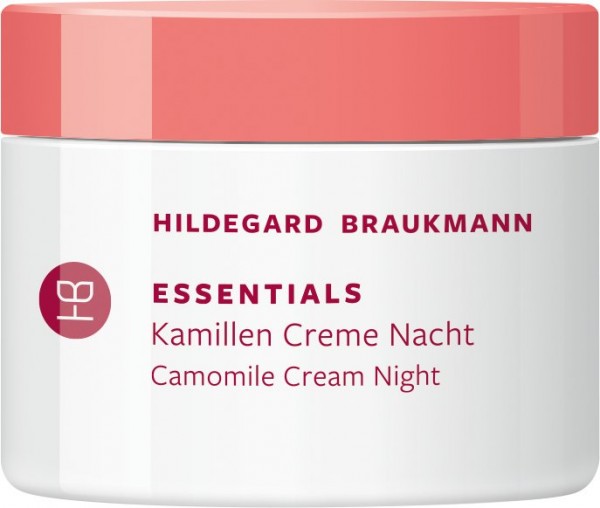 Hildegard Braukmann ESSENTIALS Kamillen Creme Nacht Reizlindernd