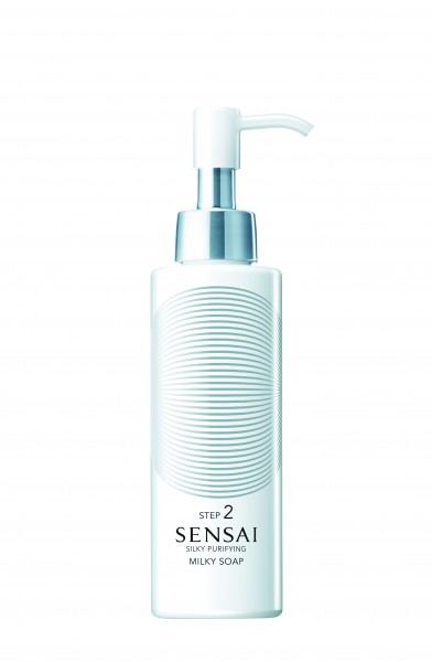 Sensai Silky Purifying Milky Soap Step 2