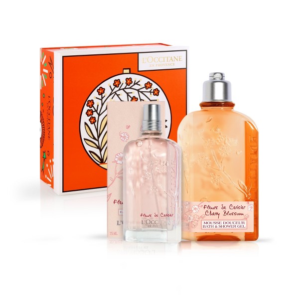 L'Occitane Kirschblüte Eau de Toilette Set Geschenkpackung