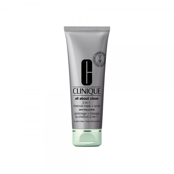 CLINIQUE All About Clean 2-in-1 Charcoal Mask & Scrub Peelingmaske