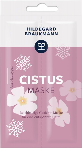Hildegard Braukmann Cistus Maske (2x7ml) Entspannt die Haut