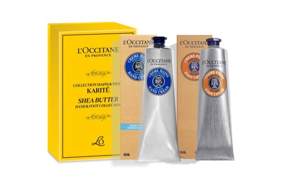 L'Occitane Shea Hand- & Fußpflege Duo Set Vegane Hand- & Fußcreme