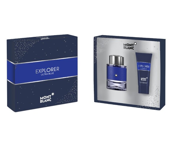 Montblanc Explorer Ultra Blue Eau de Parfum Set Geschenkpackung