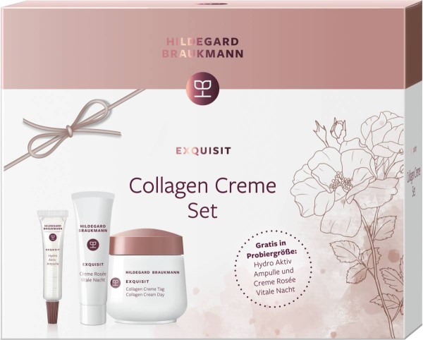 Hildegard Braukmann EXQUISIT Collagen Creme Set Geschenkpackung