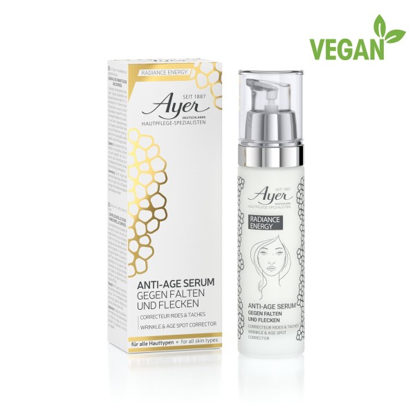 Ayer Anti-Age Serum gegen Falten & Flecken Radiance Energy