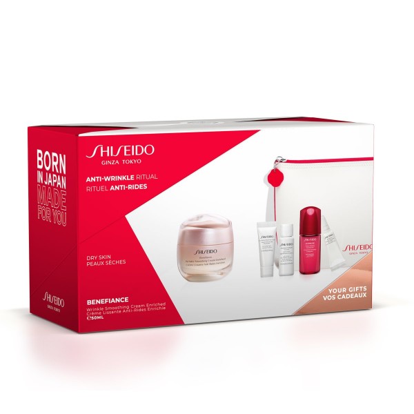 Shiseido Benefiance Wrinkle Smoothing Cream Enriched Set Geschenkpackung