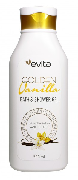 Evita Golden Vanilla Bath & Shower Gel Duschpflege