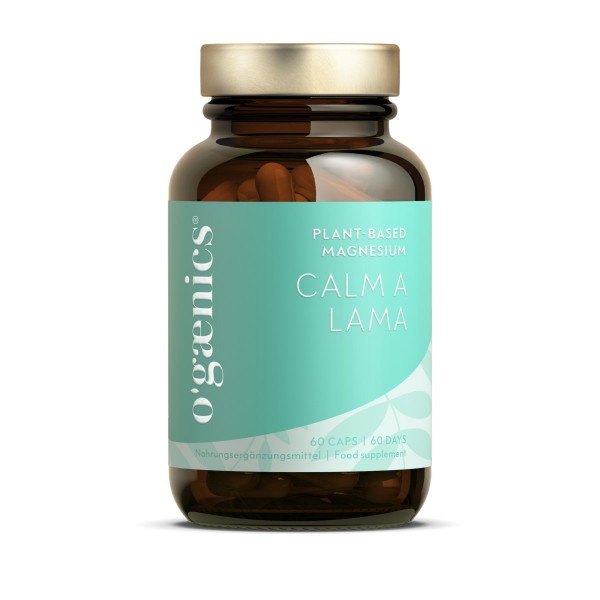 Ogaenics CALM A LAMA Plant-Based Magnesium 60 Kapseln