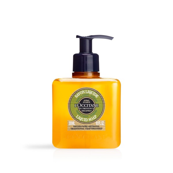 L'Occitane Karité Verbene Flüssigseife Pumpspender Hand & Körper