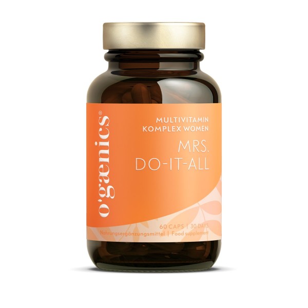 Ogaenics MRS. DO-IT-ALL Multivitamin Komplex Women 60 Kapseln