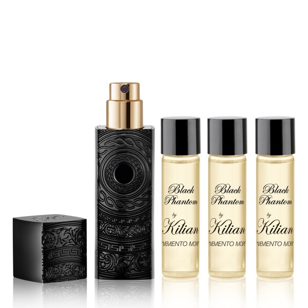 Kilian Paris Black Phantom Memento Mori Eau de Parfum Travel Set (4 x 7.5ml) Unisex Duft