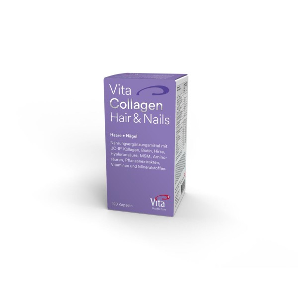Vita Vita Collagen Hair & Nails 120 Kapseln Nahrungsergänzung