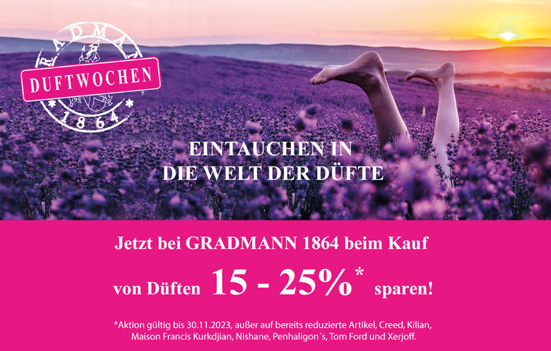 Duftwochen ❤️ Parfümerie GRADMANN 1864