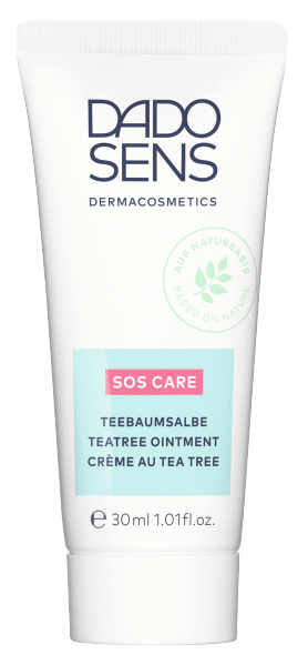Dado Sens SOS Care Teebaumsalbe bei Hautproblemen