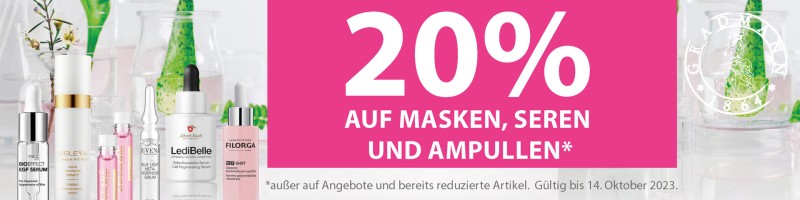 Hautspezialisten ❤️ Masken | Seren | Ampullen ❤️ in Ihrer Parfümerie GRADMANN 1864 entdecken.