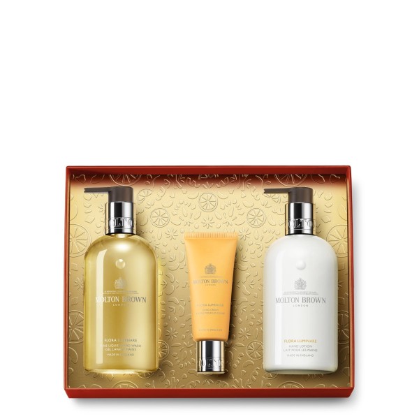 Molton Brown Flora Luminare Hand Care Collection Geschenkpackung